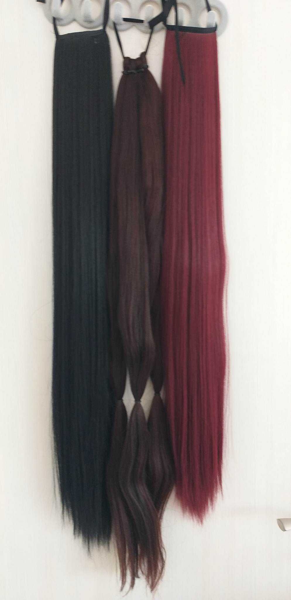 Опашки и плитки - черна, червена, кестенява опашка  60-65-85-90 см.