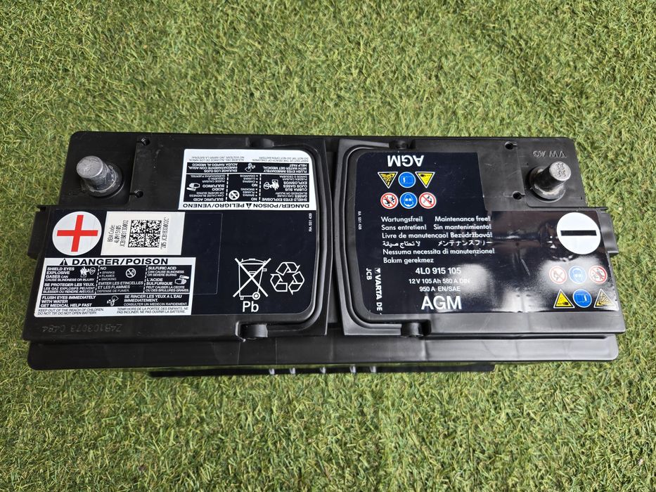 Bateria AGM Varta 12V 105Ah 580A