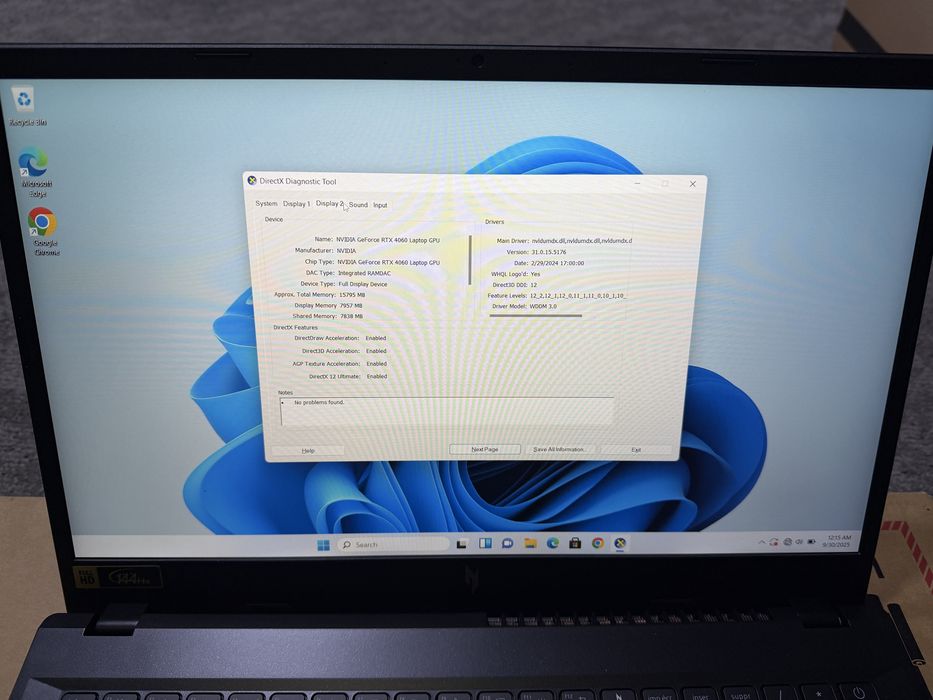 Acer Nitro V15 Rtx 4060