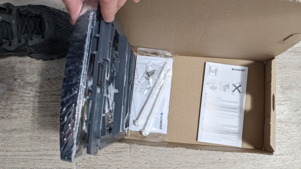 Clapeta de acționare wc - Geberit - Delta 01 compatibil Delta 50