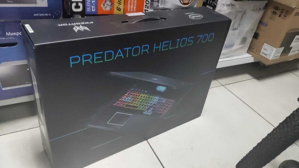 Новый игровой ноутбук Acer Predator Helios 700