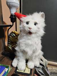 2006 Hasbro FurReal Friends White Persian Kitty Cat Lulu Interactive