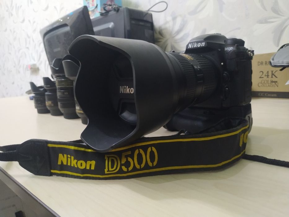 Nikon d500 +6 объективом