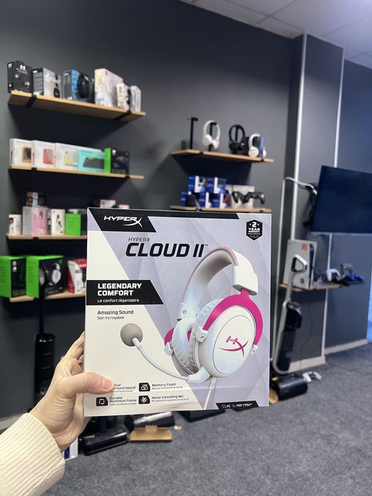 Наушники HyperX Cloud II белый