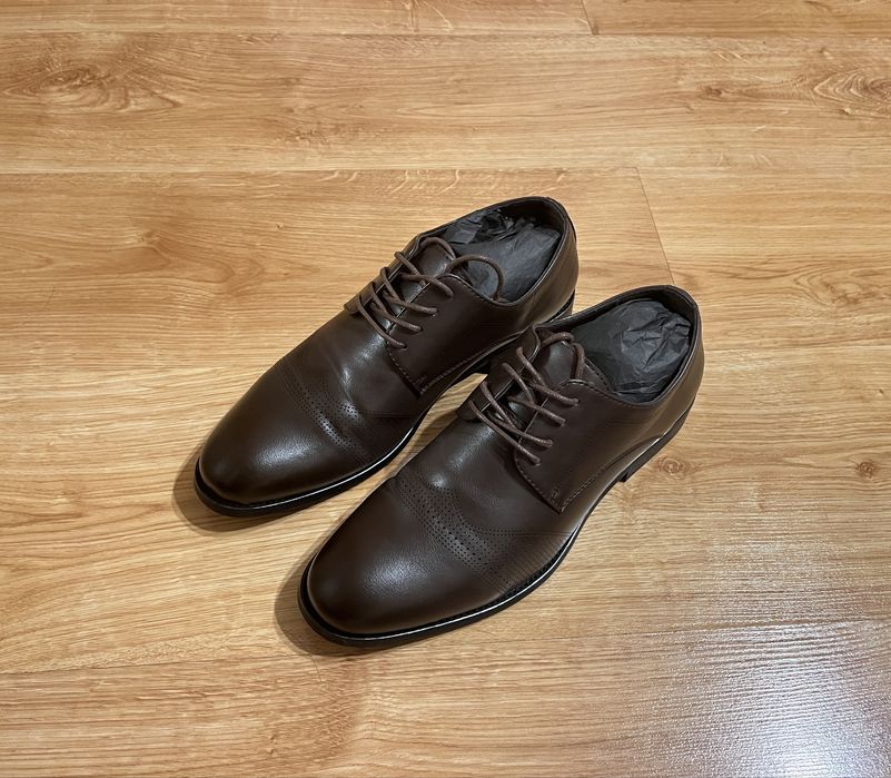 Мужские кожанные туфли 40/41