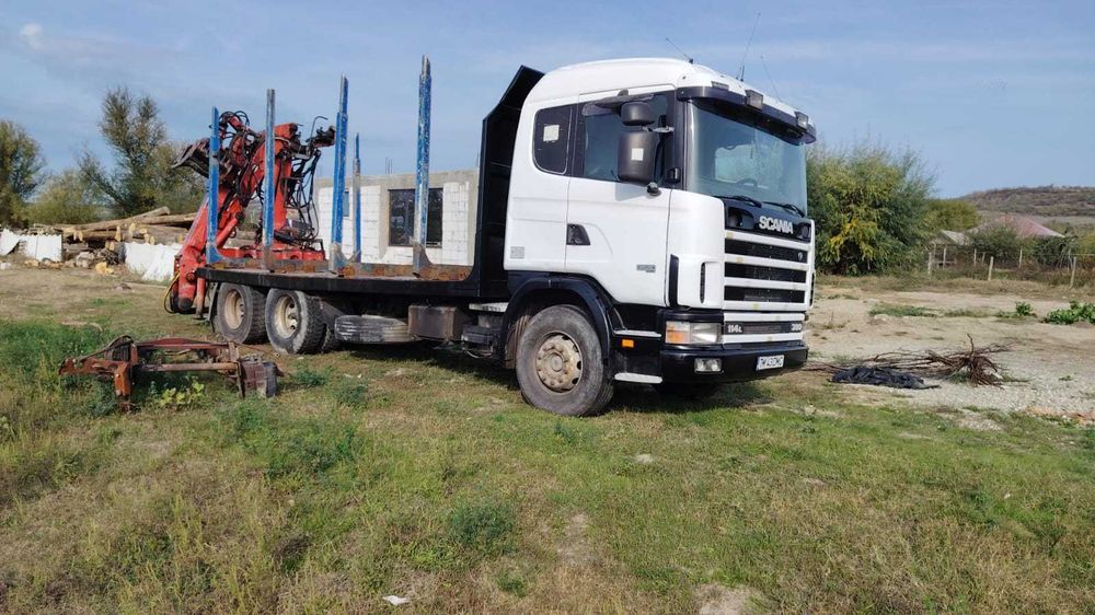 Camion forestier Scania