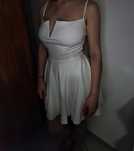 Rochie yolla albă