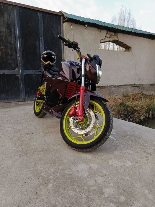 Elektr Moto sotiladi Kawasaki GT Se elektrbike tinnu sastayaniya