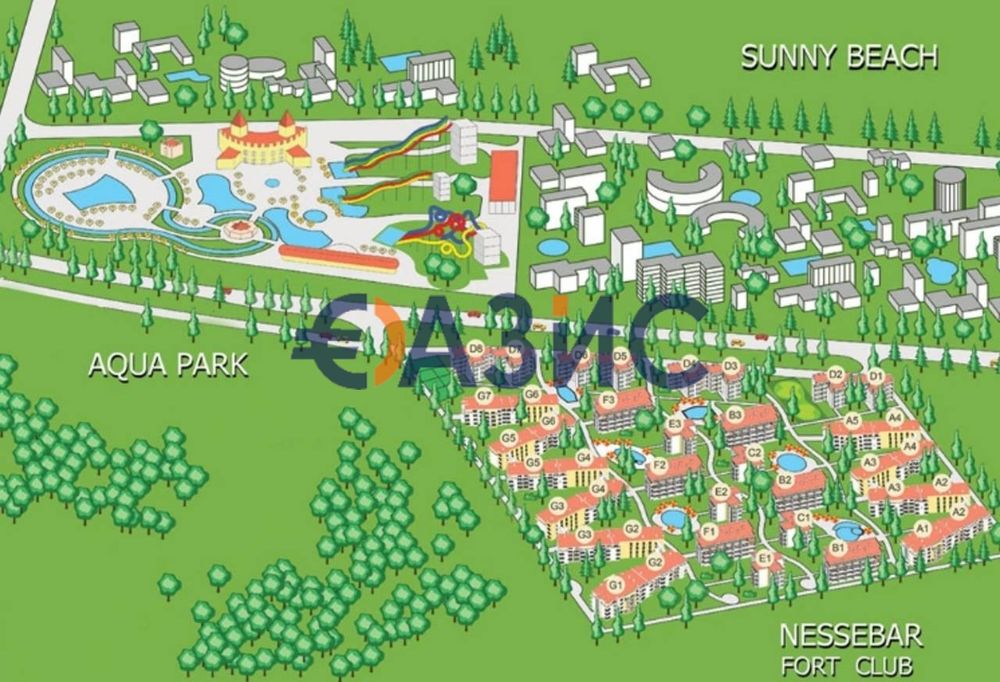 Продава се Едностаен апартамент в к.к. Слънчев бряг - 40 кв.м за 1125 €/кв.м - Снимка #12