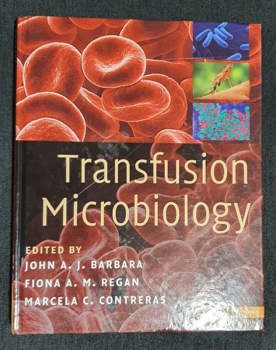 TRANSFUSION MICROBIOLOGY - carte in lb. engleza, stare buna, putin fol