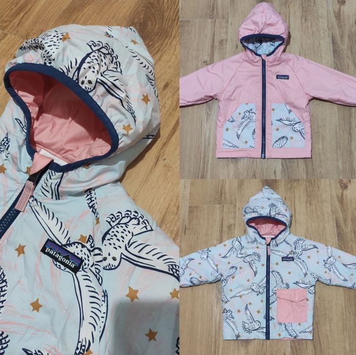 Geaca reversibila Patagonia fete 12-18 luni