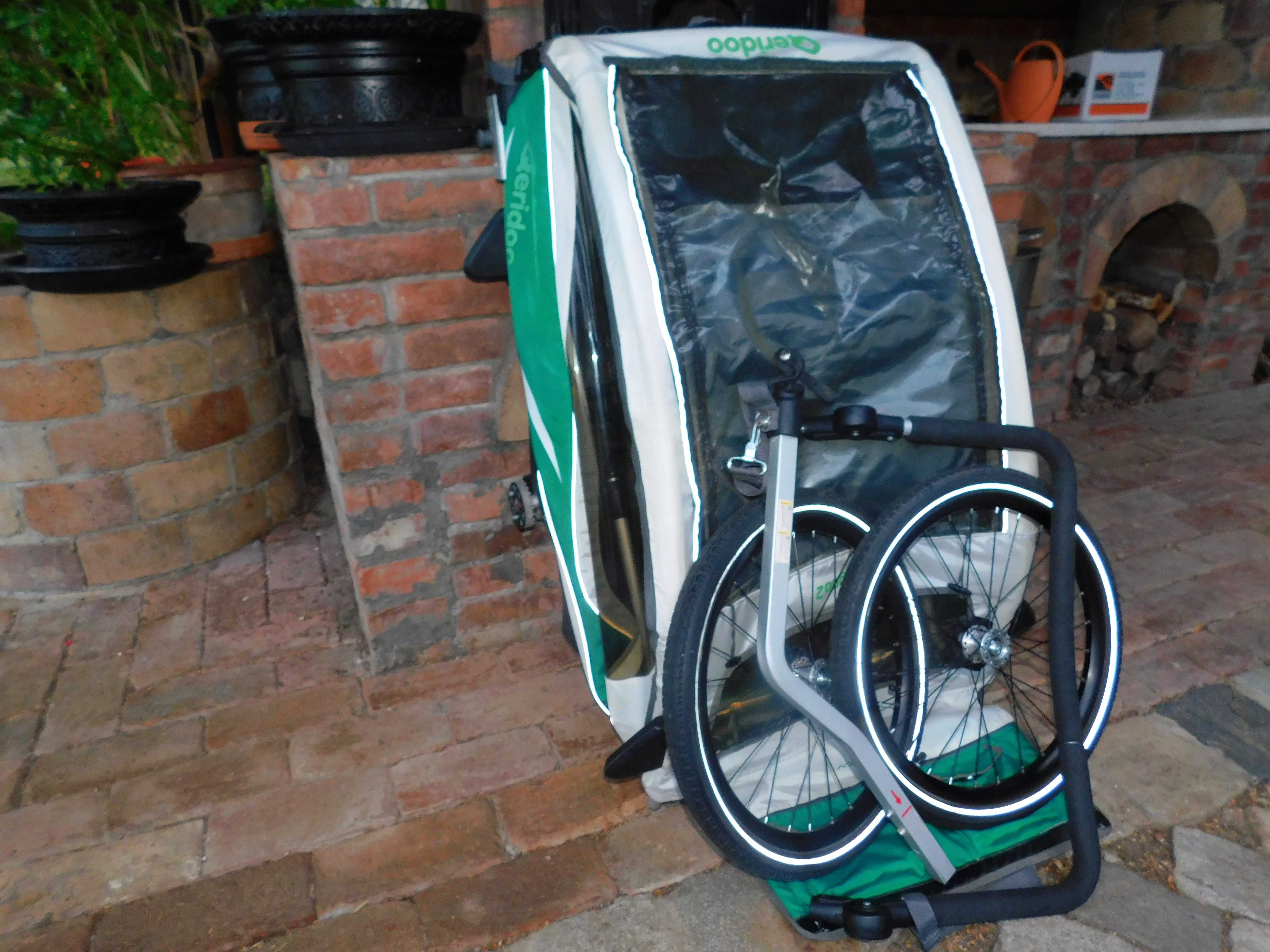 Remorca bicicleta pentru transport bagaje / animale de companie