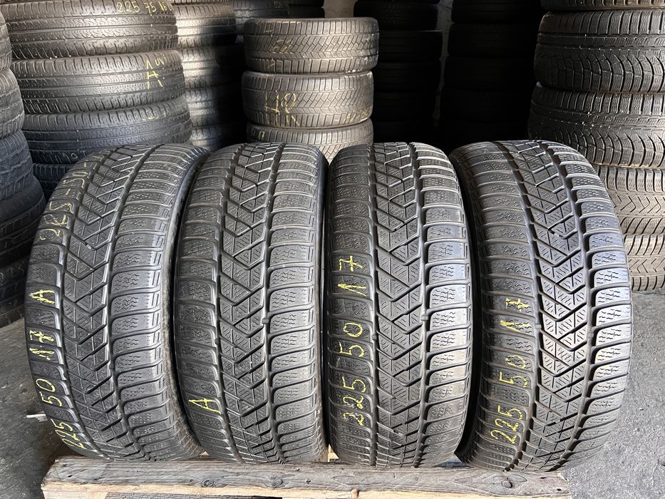4 anvelope iarna 225/50/17 , Pirelli !