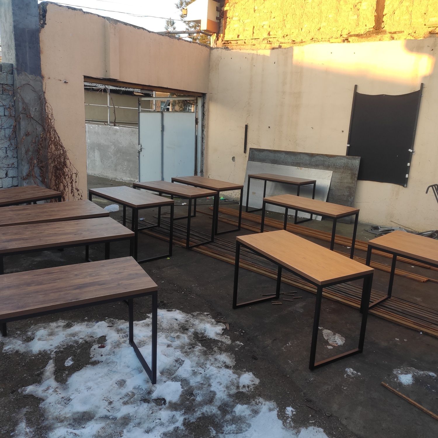 Loft stol stular, taburetka game club mebel