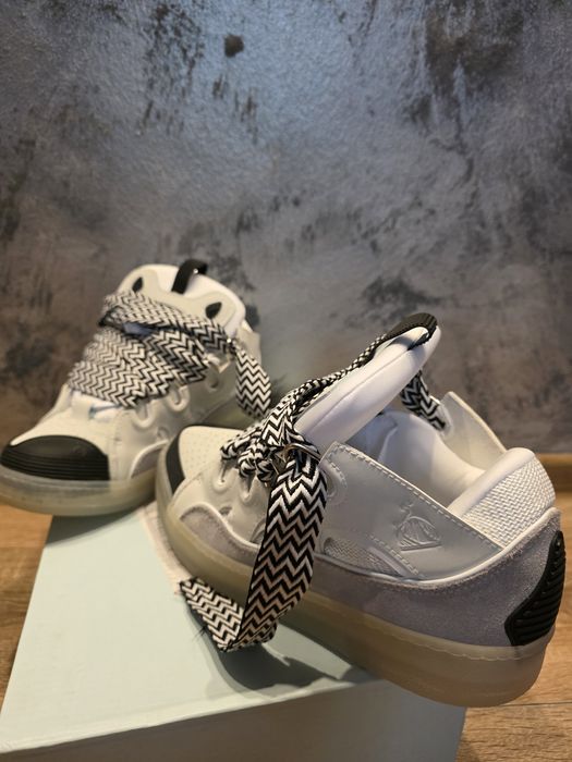 Vând Lanvin curb alb cu negru nr 43