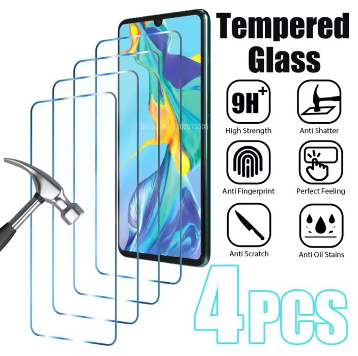 Husa si sticla Huawei P20 pro