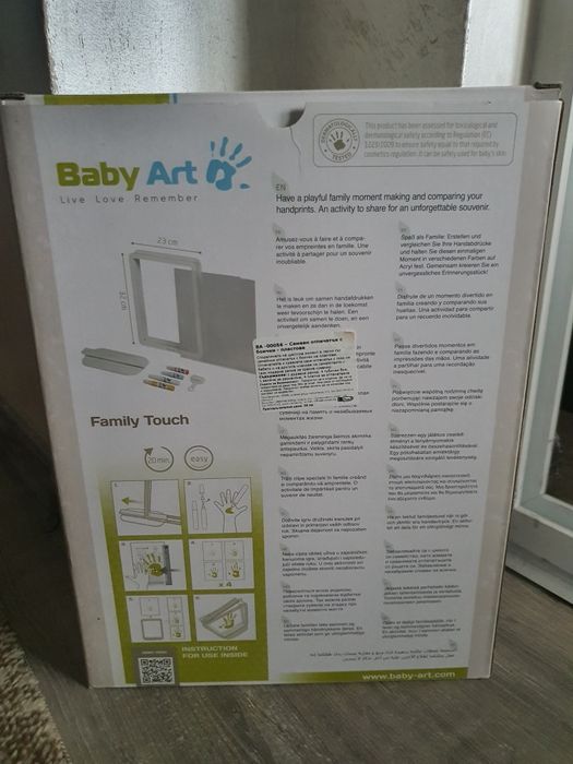 Baby Art Семеен отпечатък с боички – Пластове