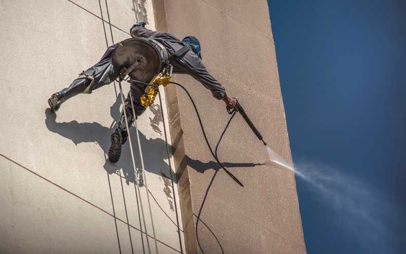 Высотные работы.Пром Альпинисты.Алпинист хизматлари