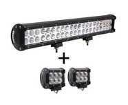 led bar 52 cm + 2 proiectoare