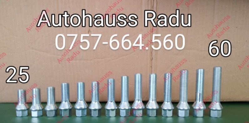 Piulite M12 x 1,5 Toyota Kia Honda Ford Mitsubishi