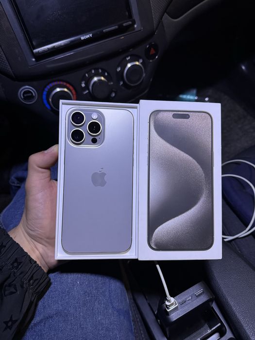 Iphone 15 Pro Max 256 gb Kar/Dok