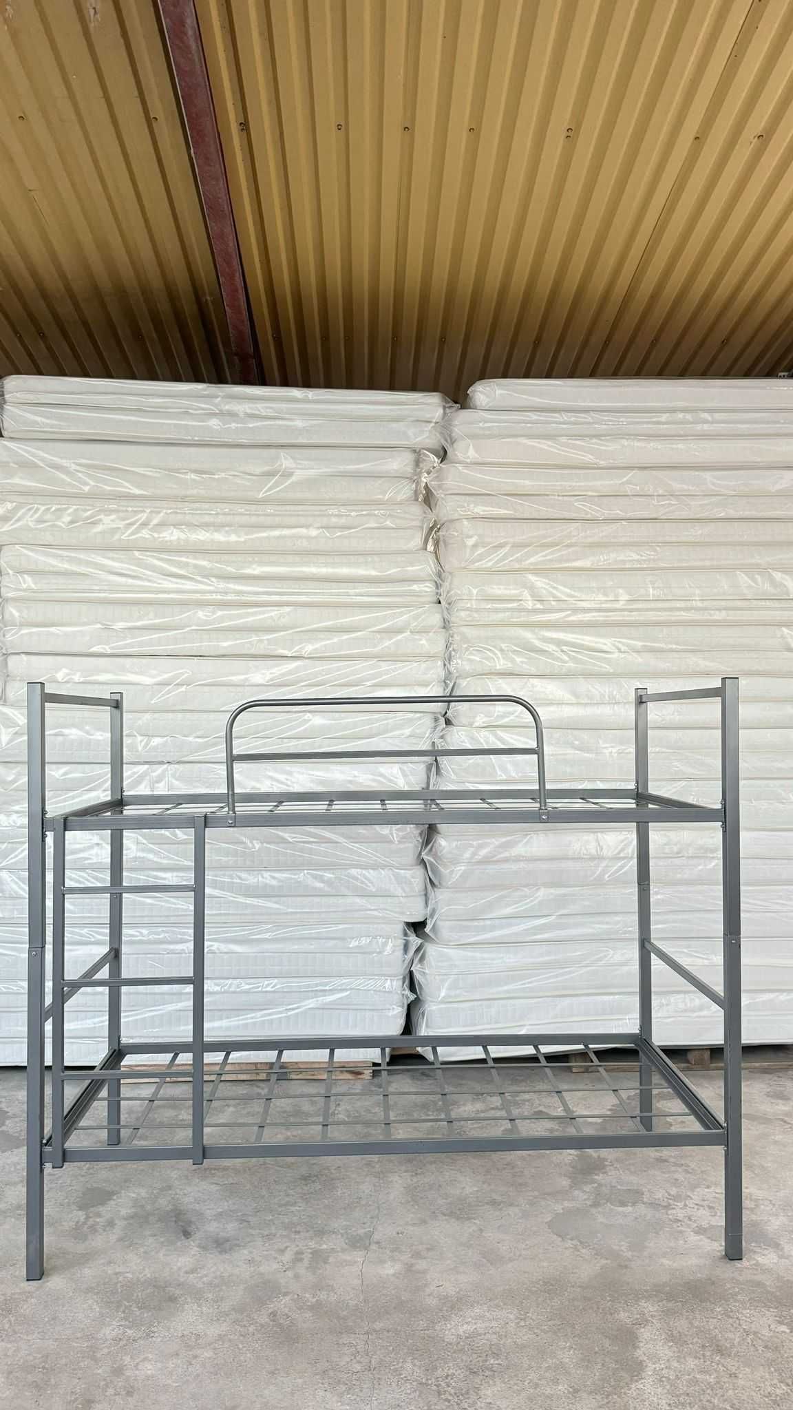 Pachet Pat Metalic Etajat BEL 8 + 2 Saltele de 12 cm - Super Ofertă!