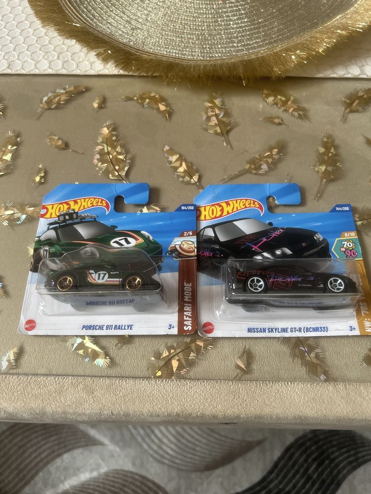 Коли от hot wheels nissan skyline и posche 911 rallye