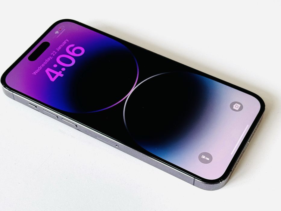 Iphone 14 Pro Max 128GB Deep Purple 100% Батерия! Гаранция 6 месеца