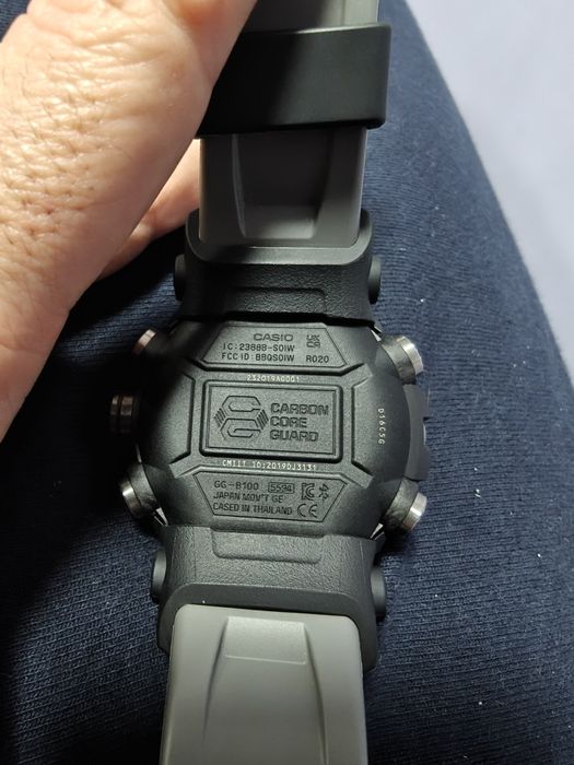 Часовник Casio G-Shock Mudmaster GG-B100-1B с каишка на GG-B100-8A