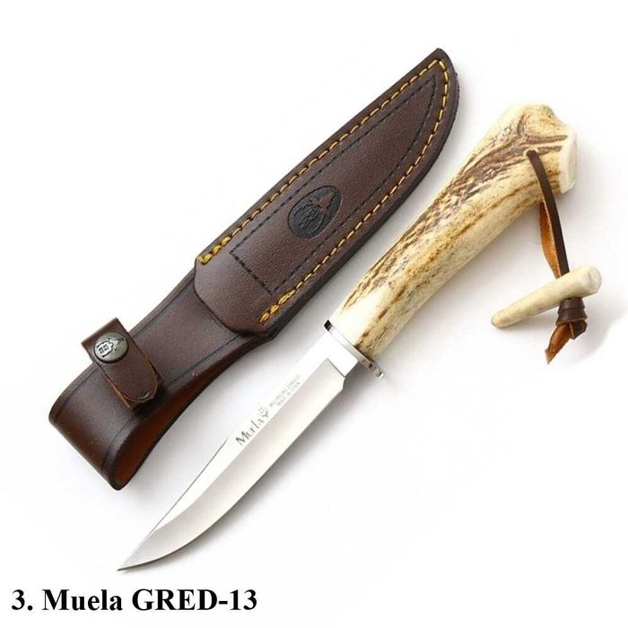 Ловни ножове Muela Испания Еленов Рог 4 модела Муела