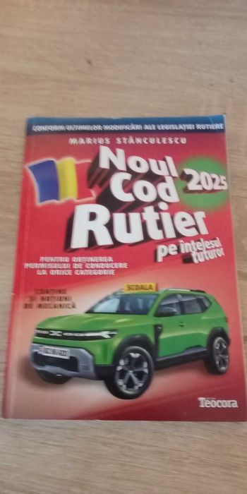 Carte Noul cod rutier 2025 carte pret 30.lei