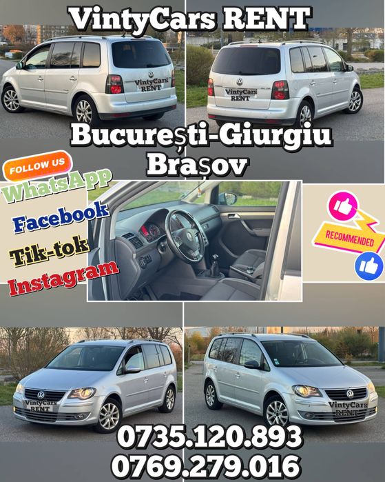 Inchirieri Auto VintyCars Rent Giurgiu-Bucuresti