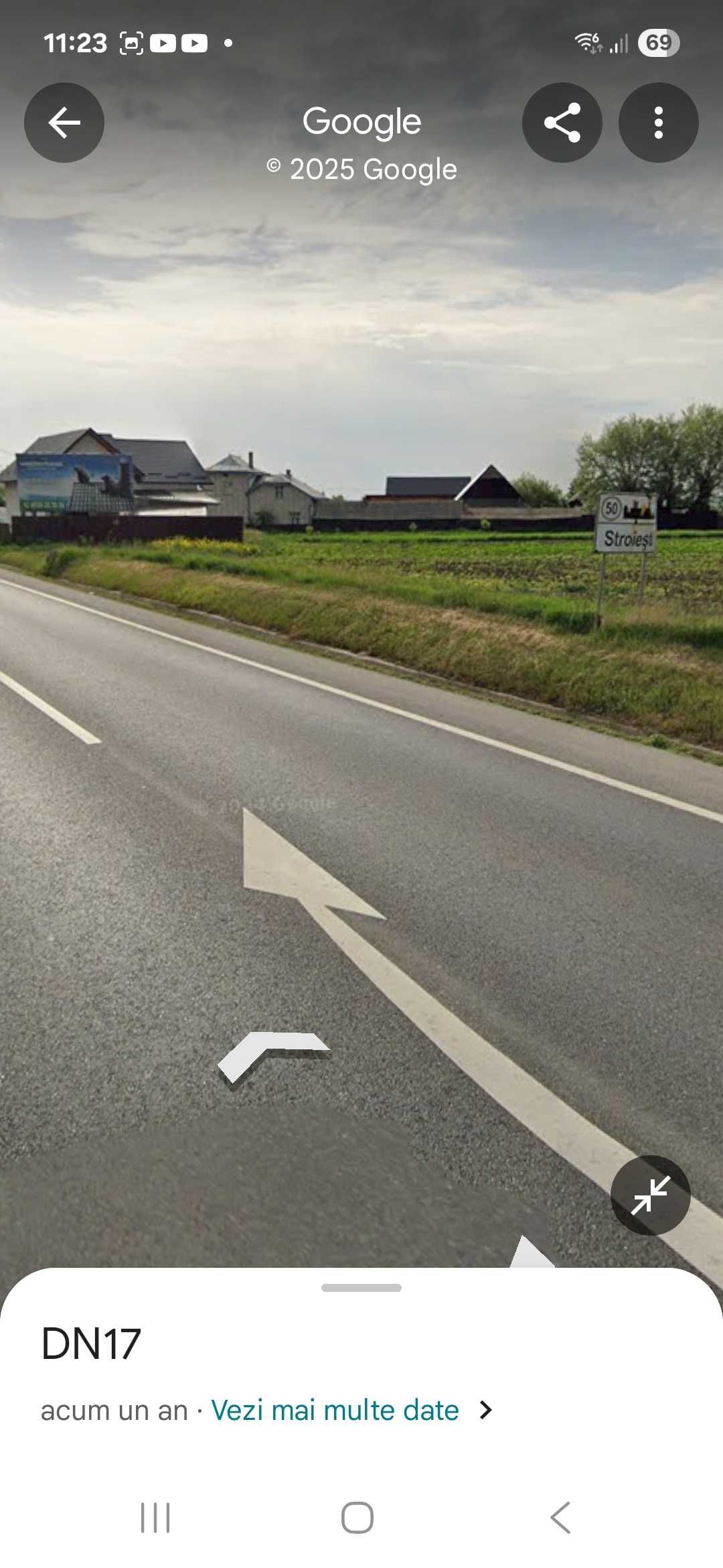 Teren 9141mp( 1161mp intravilan, 7980mp extravilan) Stroiesti Suceava