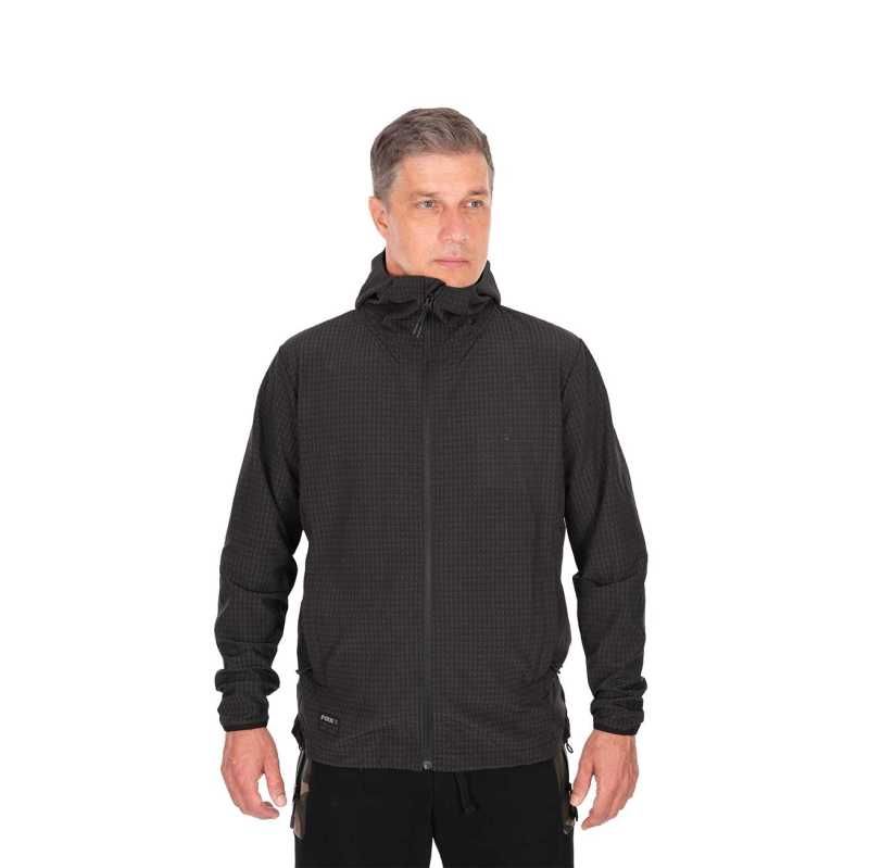 Леко яке с качулка Fox Premium Mid Layer Jacket – Black