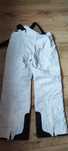 Geaca si pantaloni ski schi fete alb Lisker