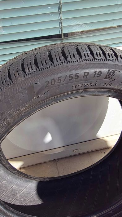 4 cauciucuri de iarnă Michelin Alpin 6 205/55 R19 97H, cvasi noi
