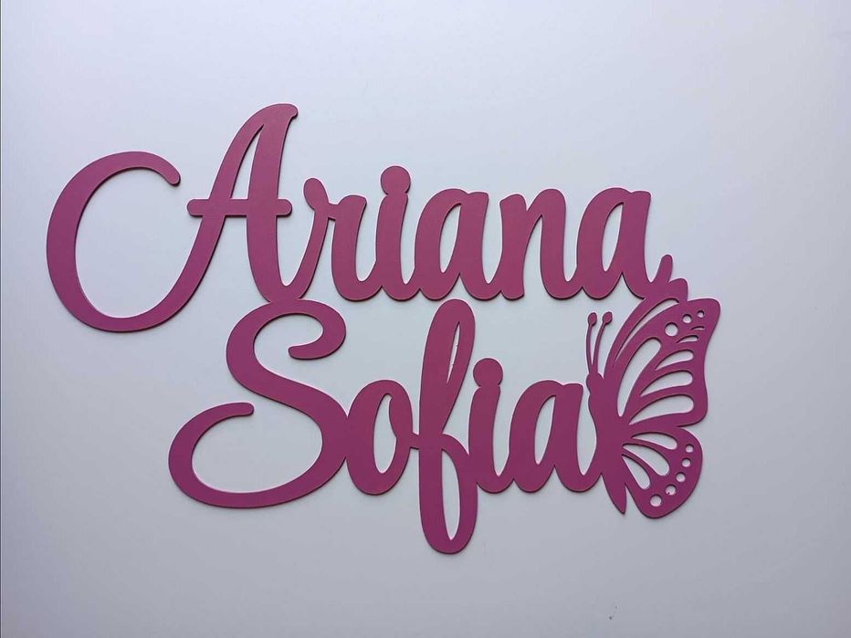 Text personalizat. Nume botez, nunta. Cifre aniversare