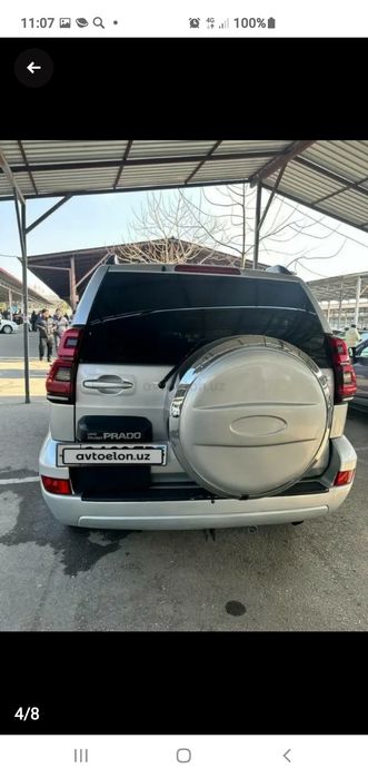 Тайота лант крузер прадо 120