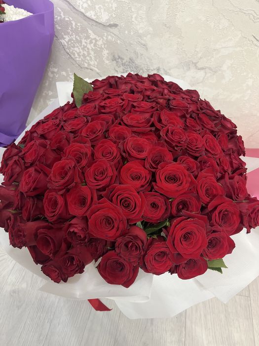 Продаю 101 розы, купил вчера ночью