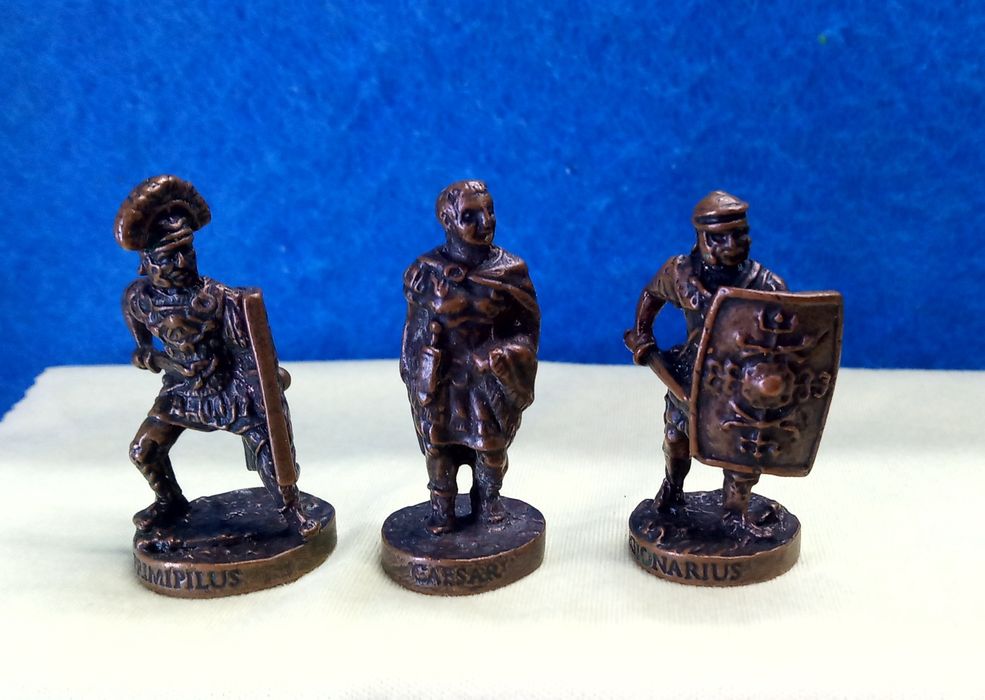 Солдаты коллекционные, металлические, 5серии.