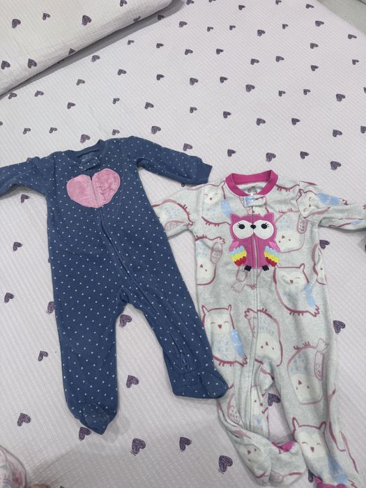 Слипы флисовые  для девочки Carters 9 и 12 М