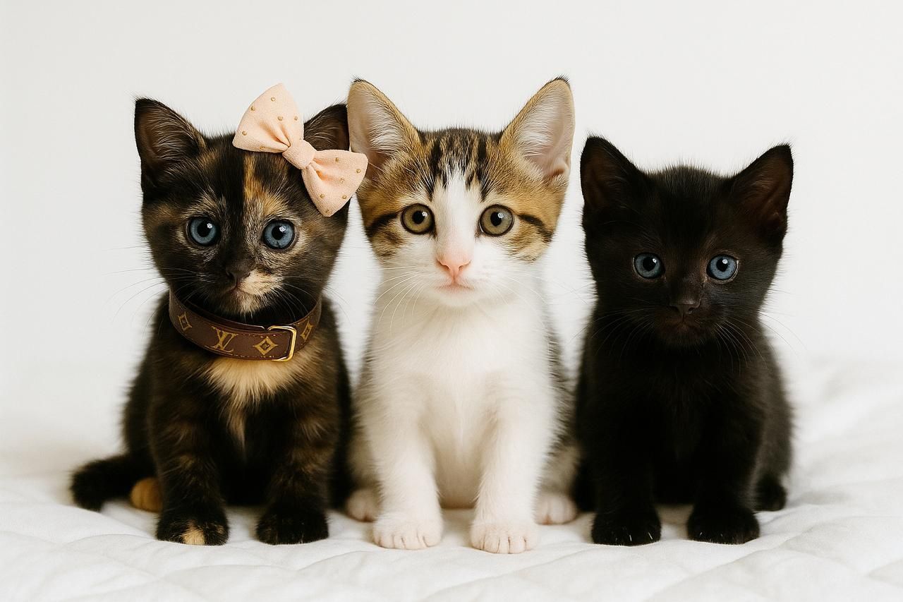 Котята от кошки из дома изобилия
