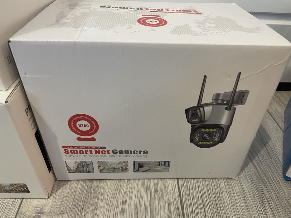 Camera de supraveghere cu panou solar 4G 360 tripla/wifi  10XZOOM