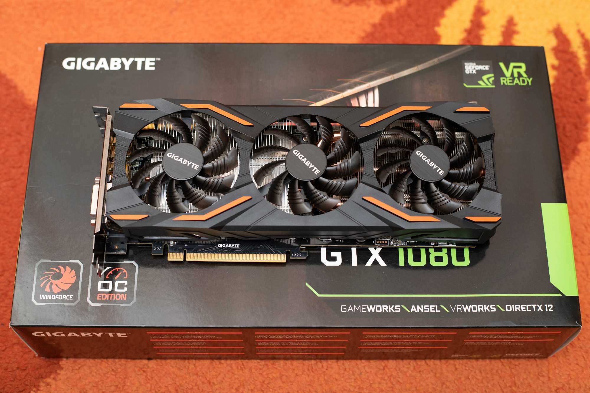 Gigabyte GTX 1080 8GB Windforce OC Edition