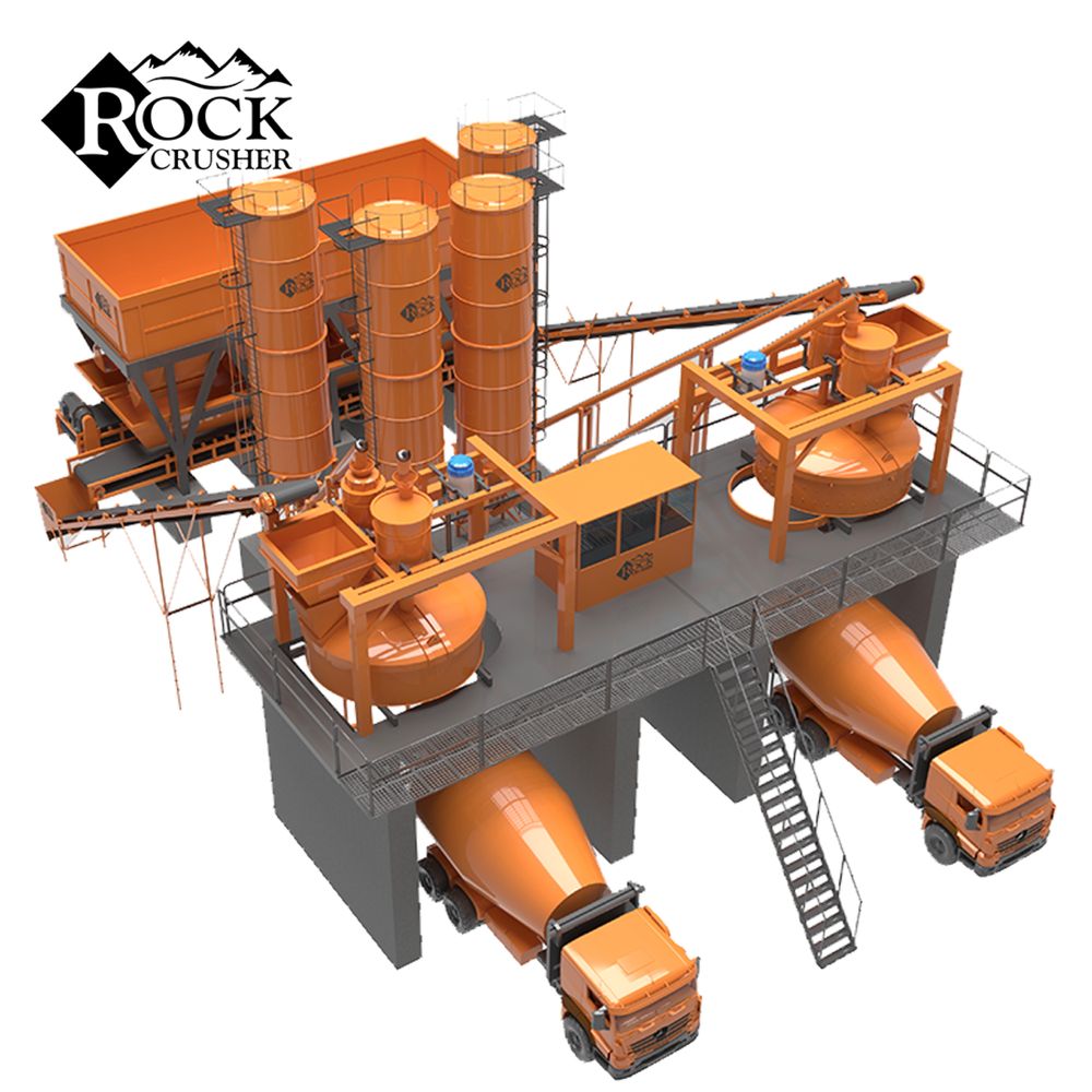 Бетонный Завод от Rock Crusher