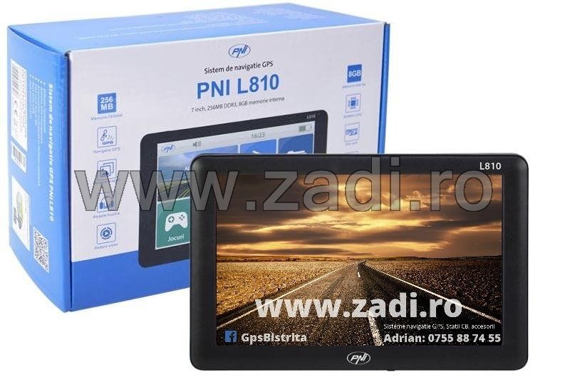 Gps-PNI-L810-camion-full europa(romania)-garantie 2ani-gata de drum