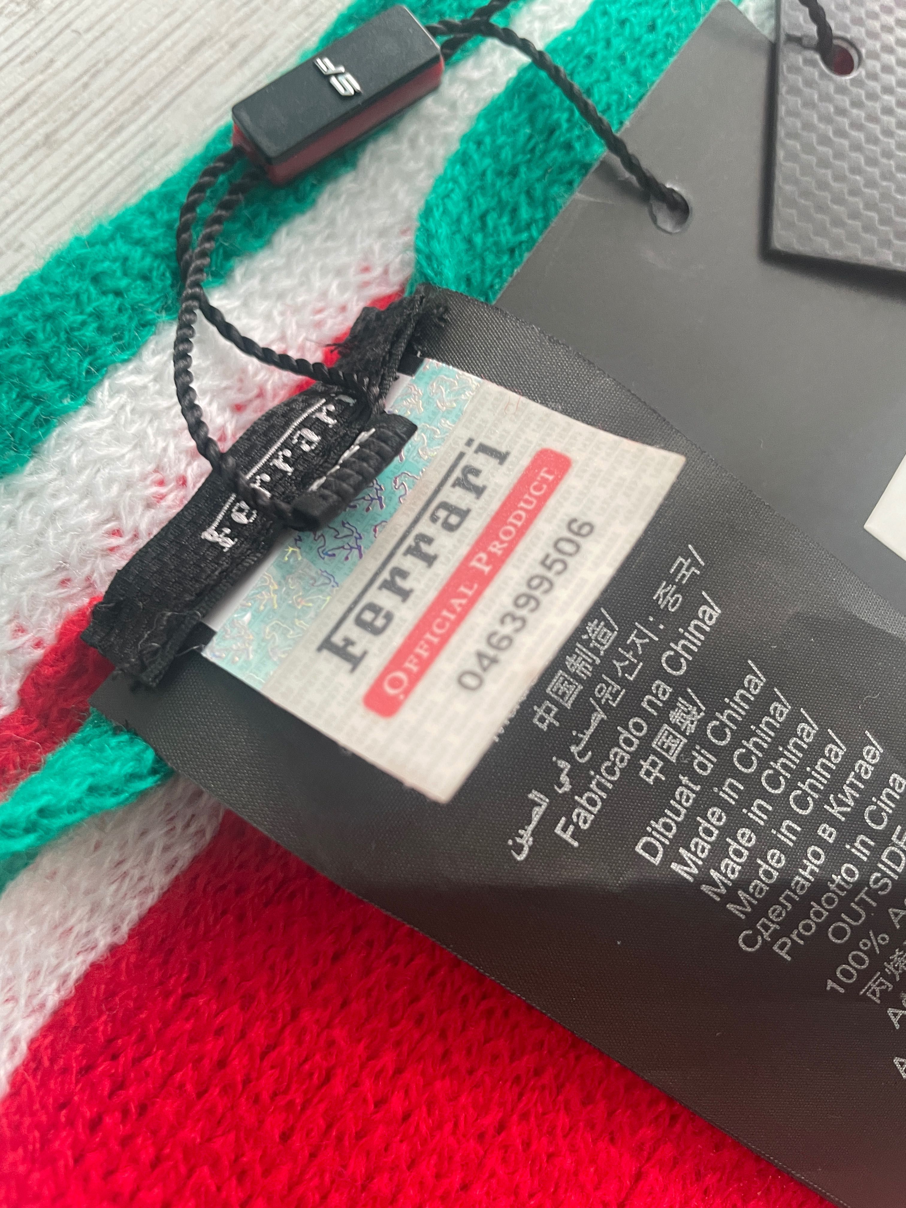 Ferrari шал Ферари оригинален Men Flag Scarf