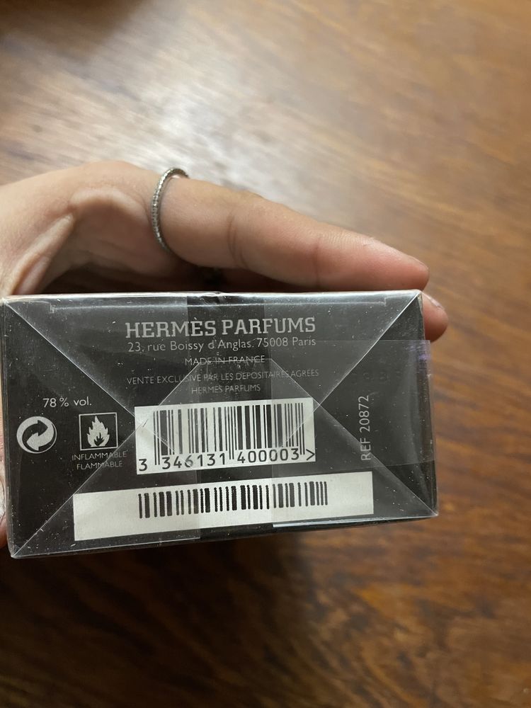 Parfum terre d’hermes