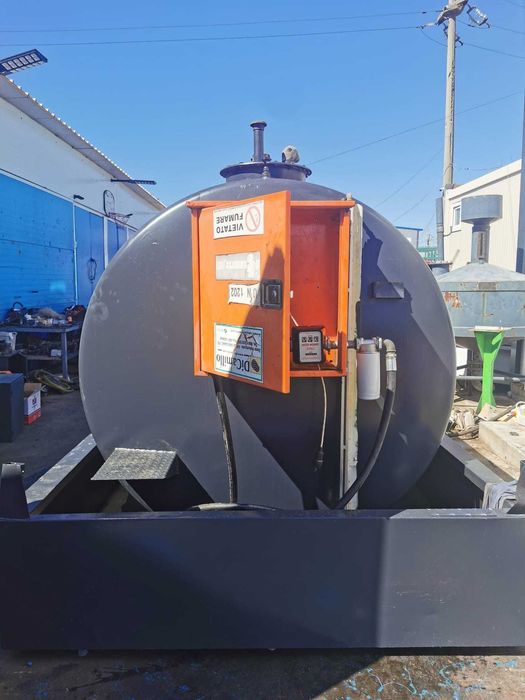 Rezervor statie motorina echipata complet 9000l cu pompa