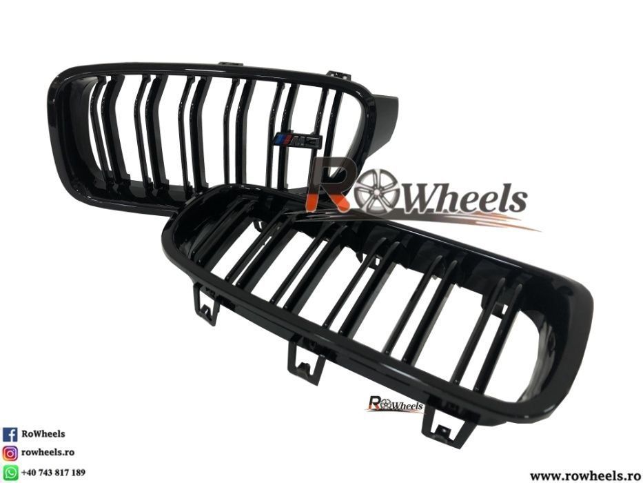 Grila BMW seria3 F30 F31 Glos Black